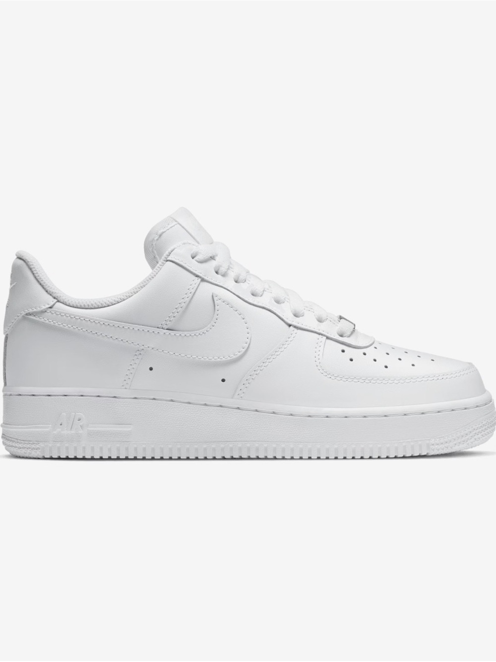 Nike Women's Air Force 1 “07 LE White Low-Top Sneakers Size 9.5